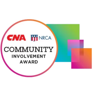 2018 NRCA Community Involvement Award For O'LYN Roofing